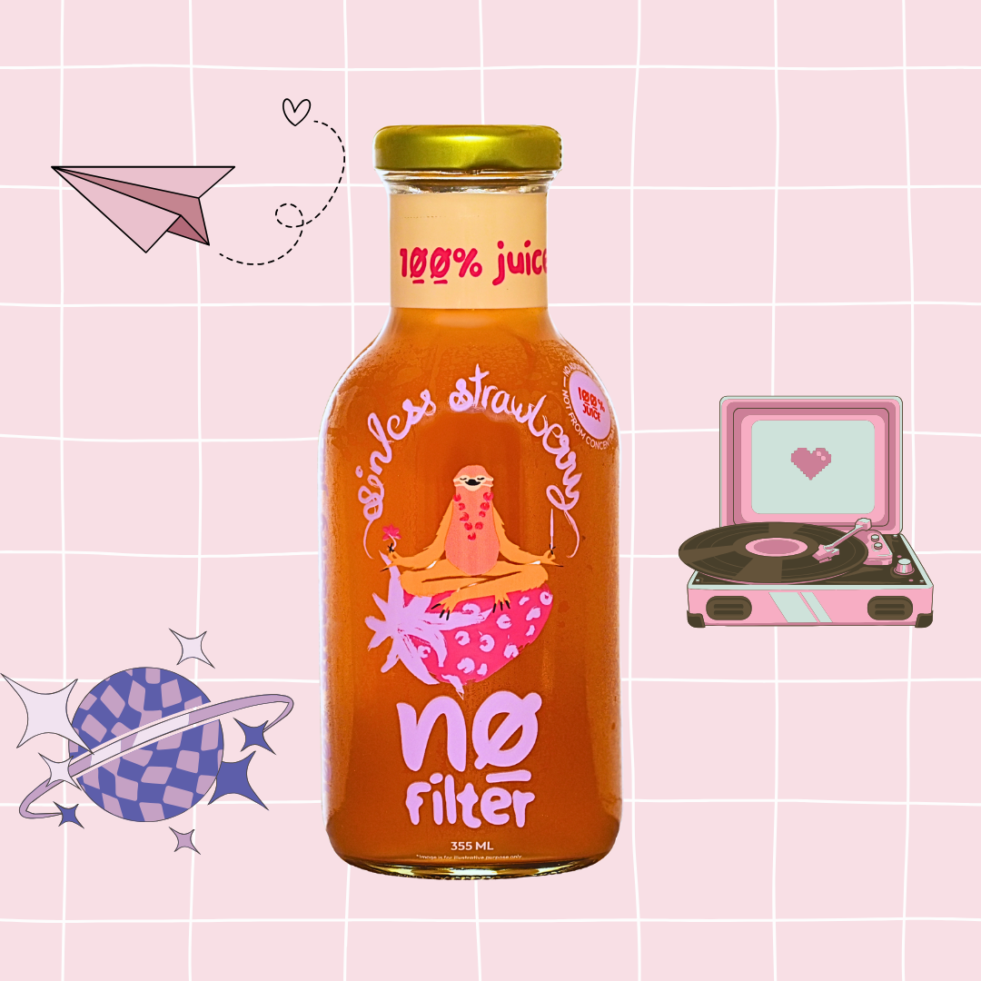 Sinless Strawberry-100% Strawberry juice