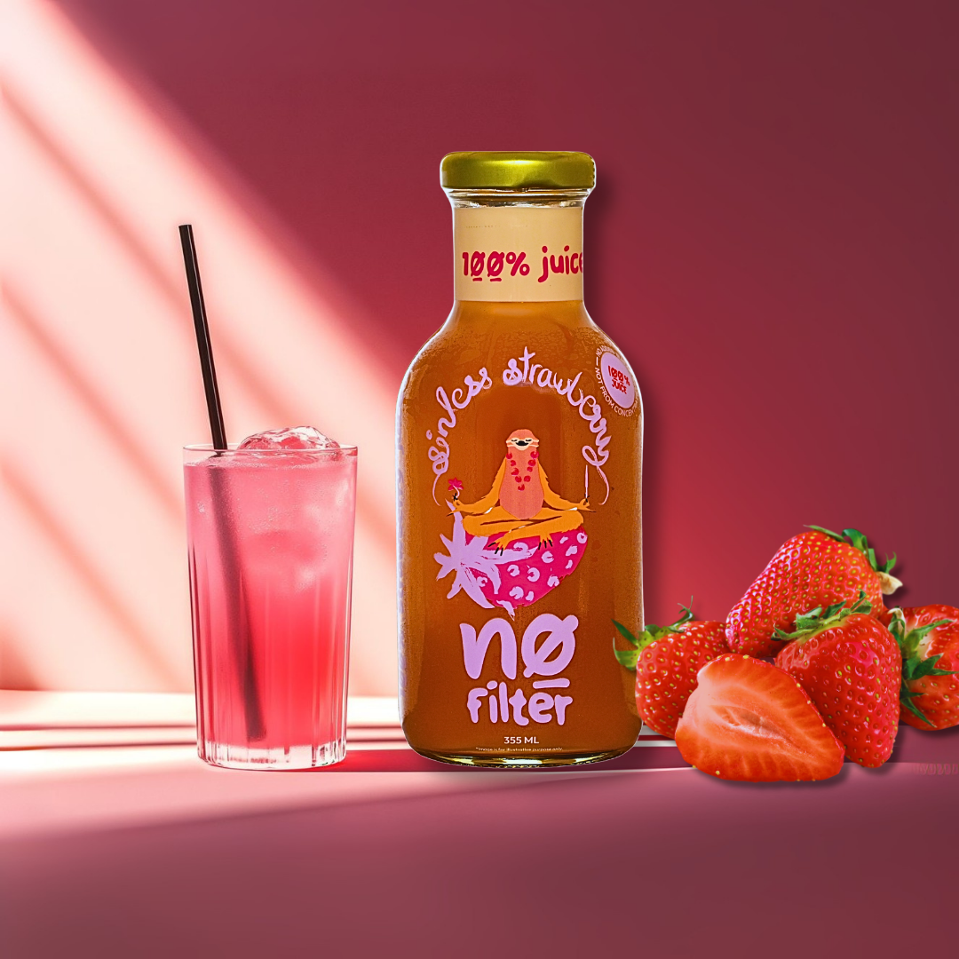 Sinless Strawberry-100% Strawberry juice