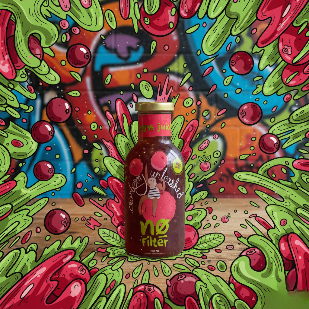 No Filter Cranberry Juice: Unleashed Cranberry 100% Cranberry Juice