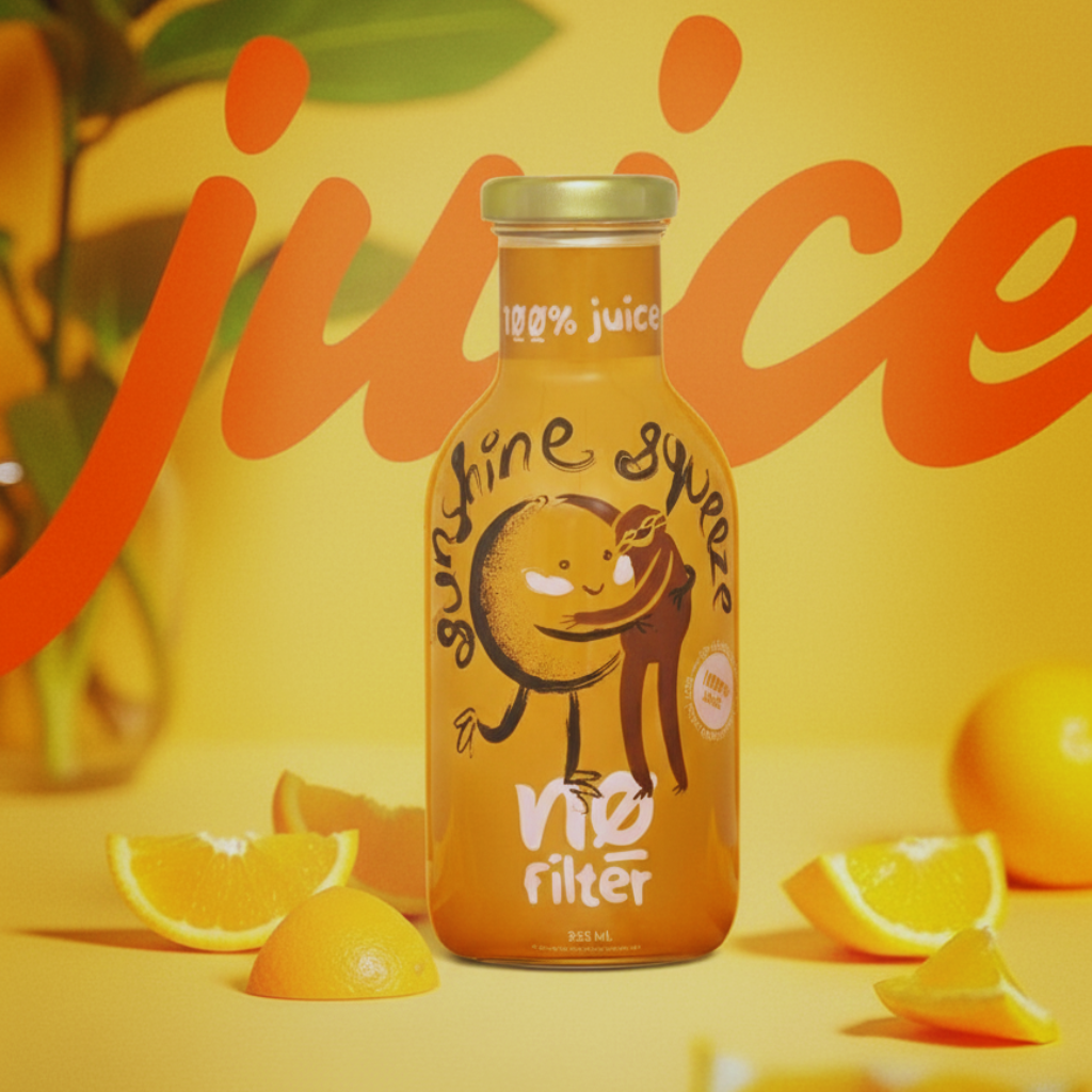 No Filter Orange Juice: Sunshine Squeez 100% Juice