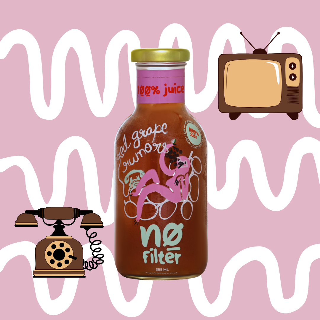 Red Grape Rumour-100% Red Grape juice