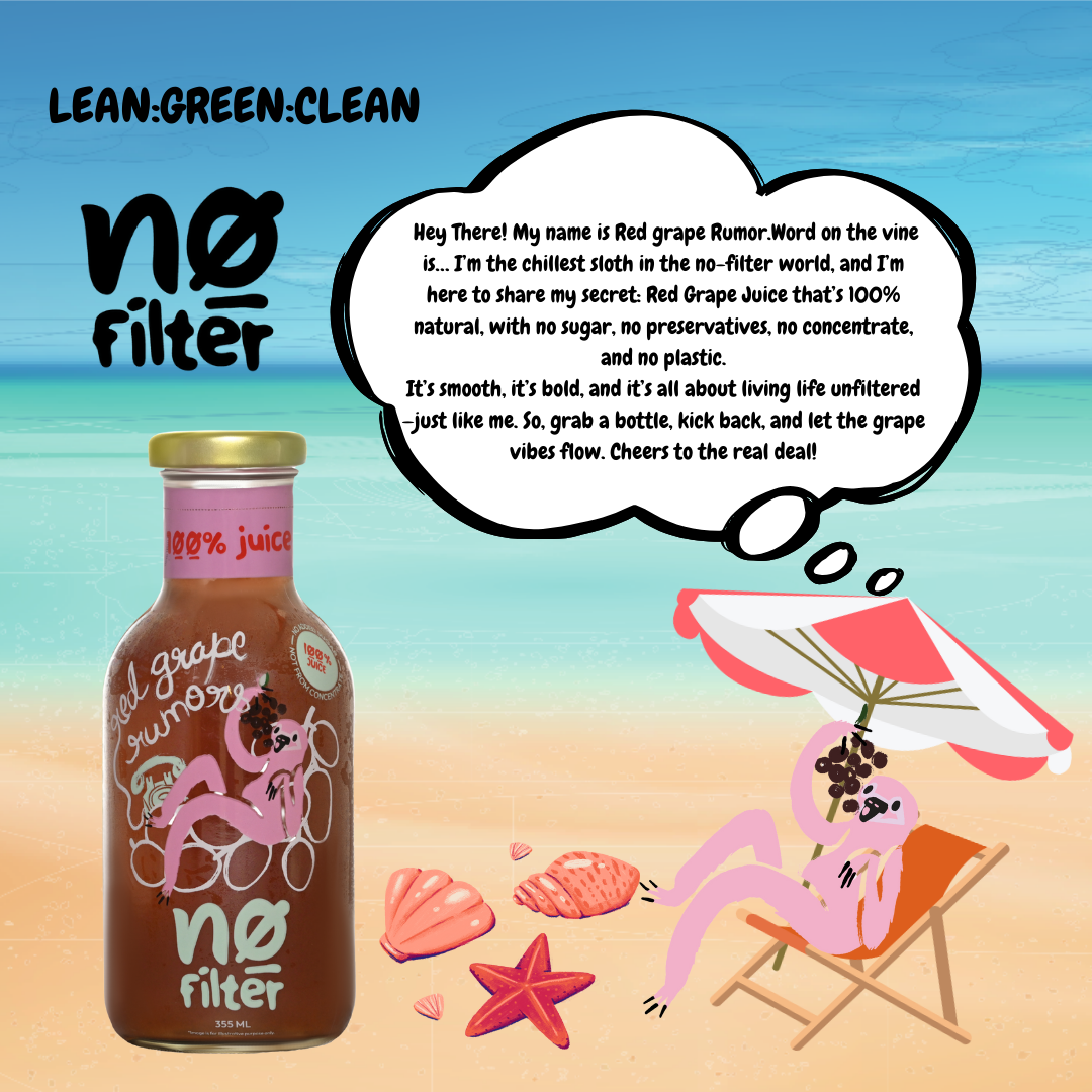 Red Grape Rumour-100% Red Grape juice