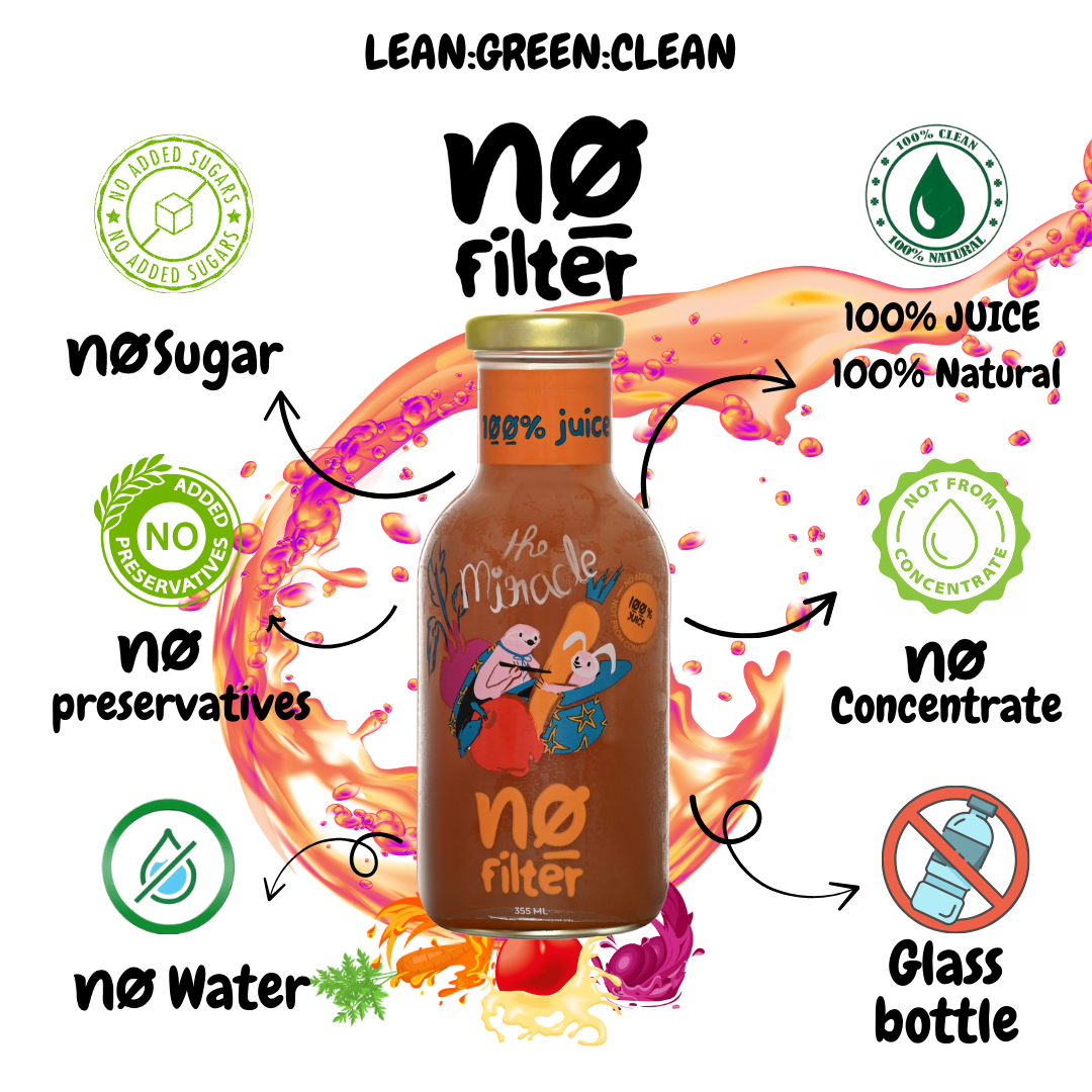 The Miracle ABC-100%Apple Beetroot Carrot