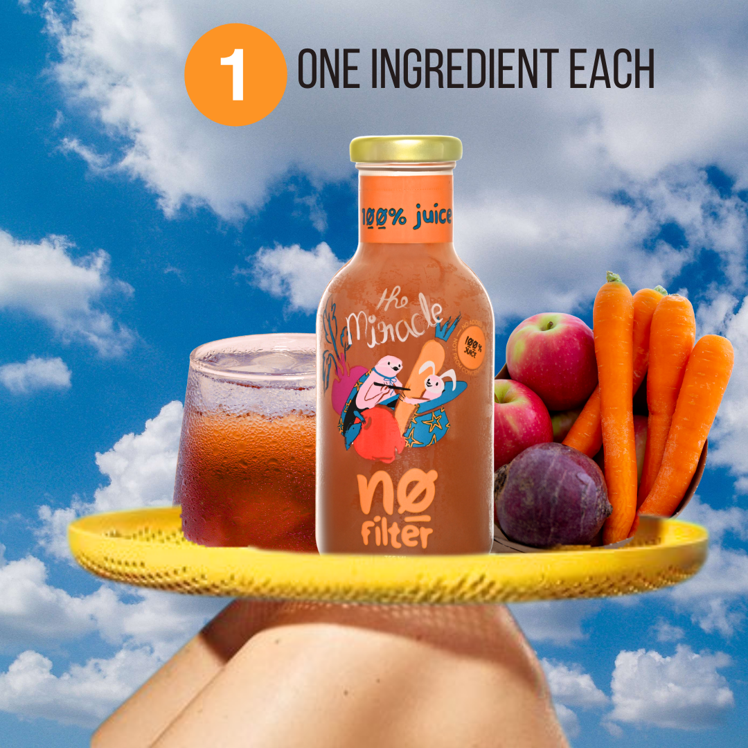The Miracle ABC-100%Apple Beetroot Carrot