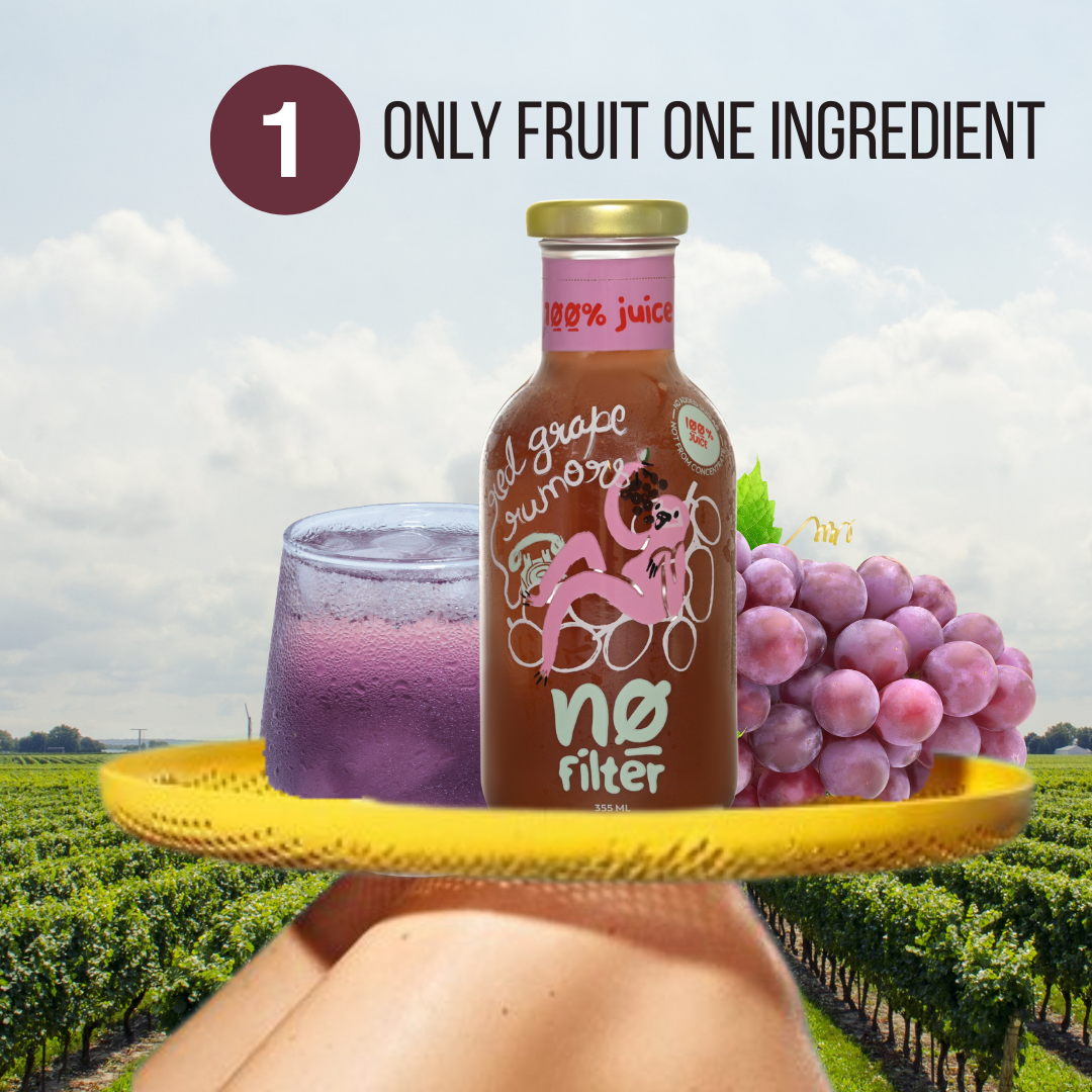 Red Grape Rumour-100% Red Grape juice