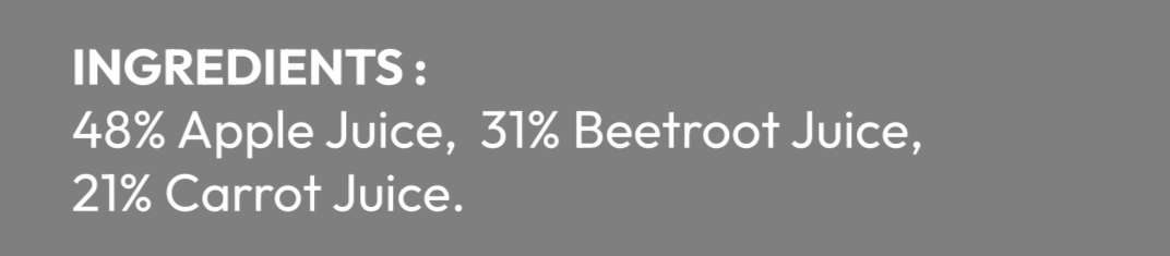 The Miracle ABC-100%Apple Beetroot Carrot