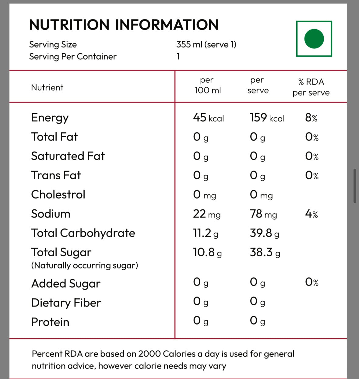 The Legend-100% Pomegrante Juice