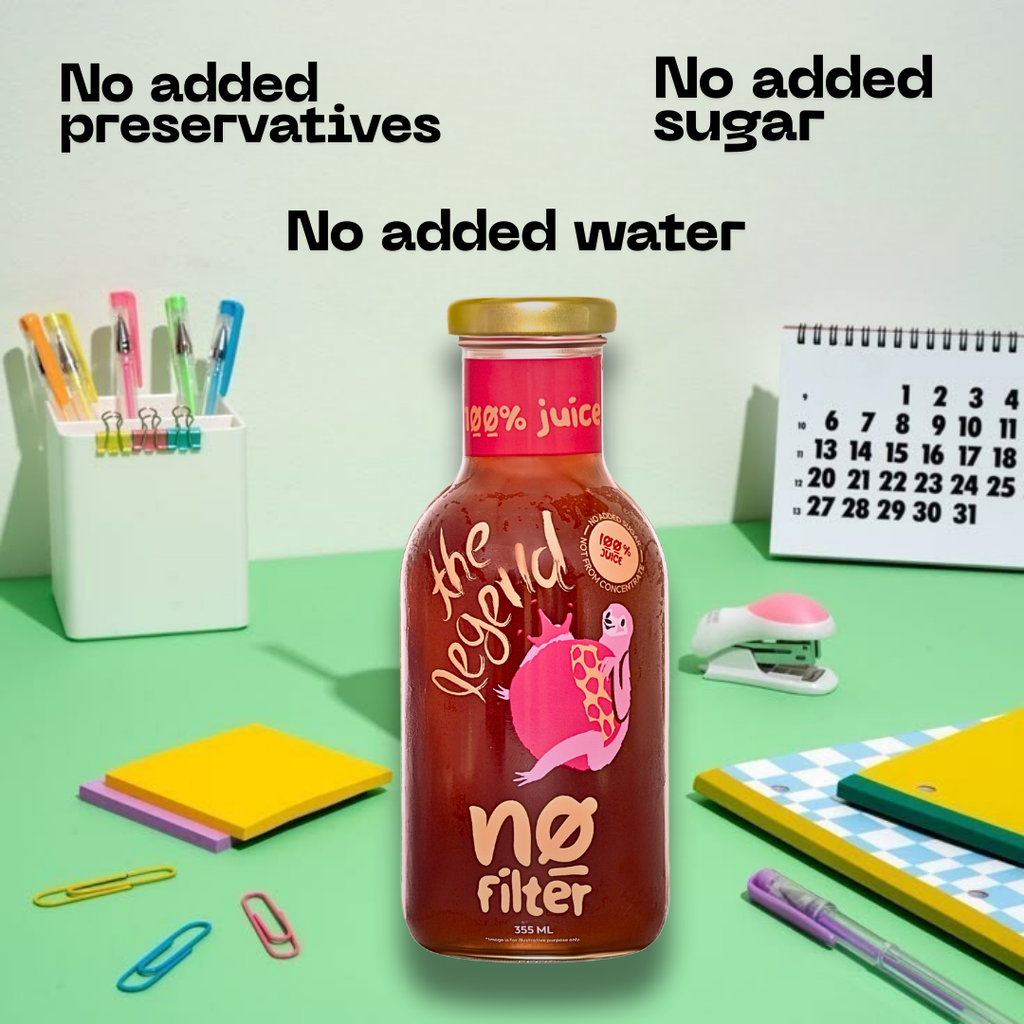 No Filter Pomegranate: The Legend 100% Pomegranate Juice
