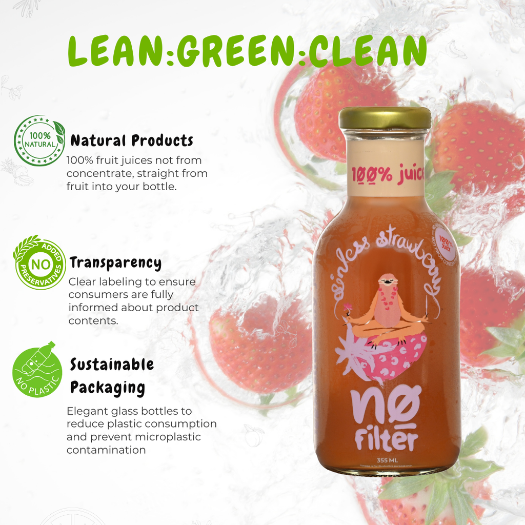 SINLESS STRAWBERRY 100% Juice