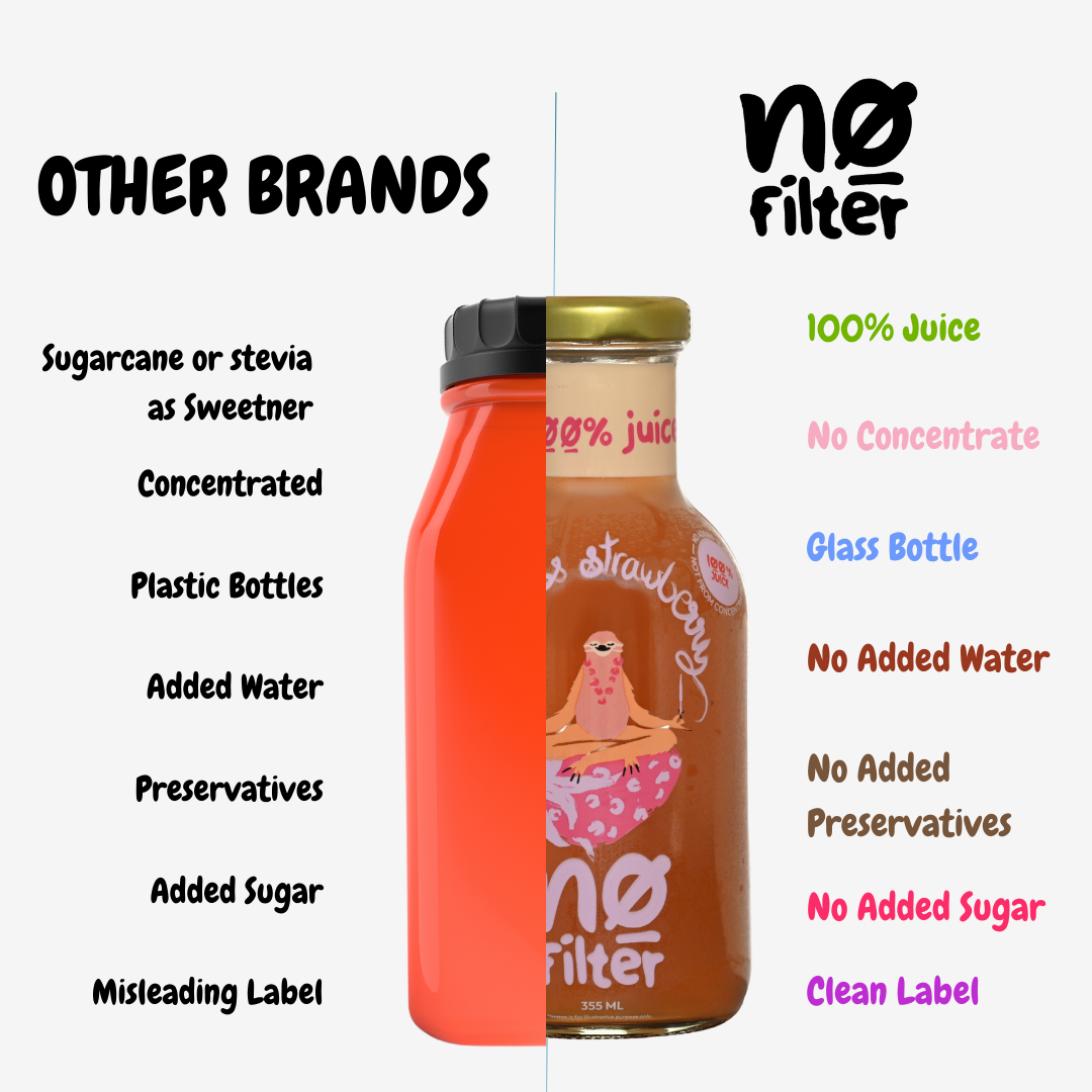 SINLESS STRAWBERRY 100% Juice