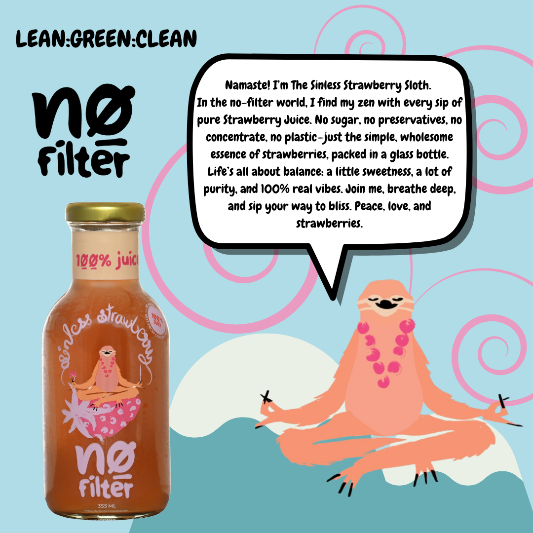 SINLESS STRAWBERRY 100% Juice