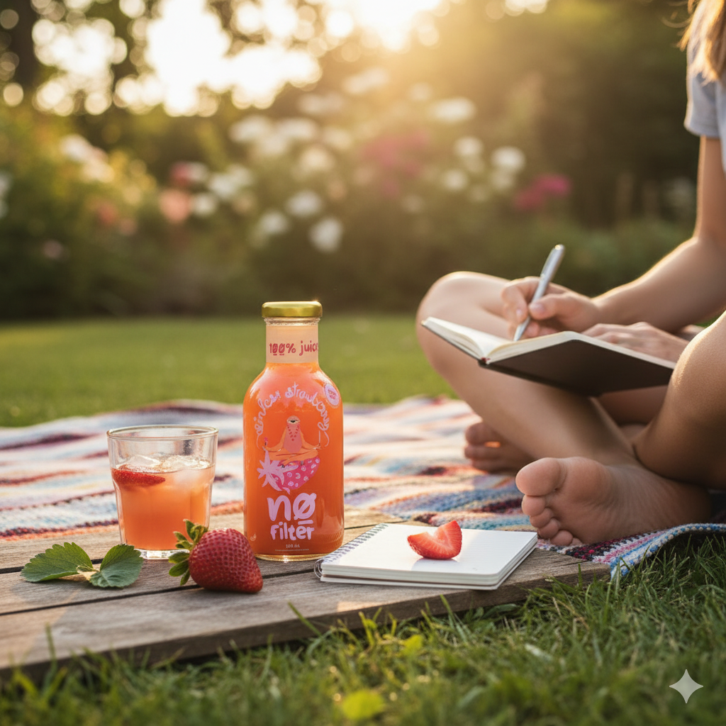 SINLESS STRAWBERRY 100% Juice