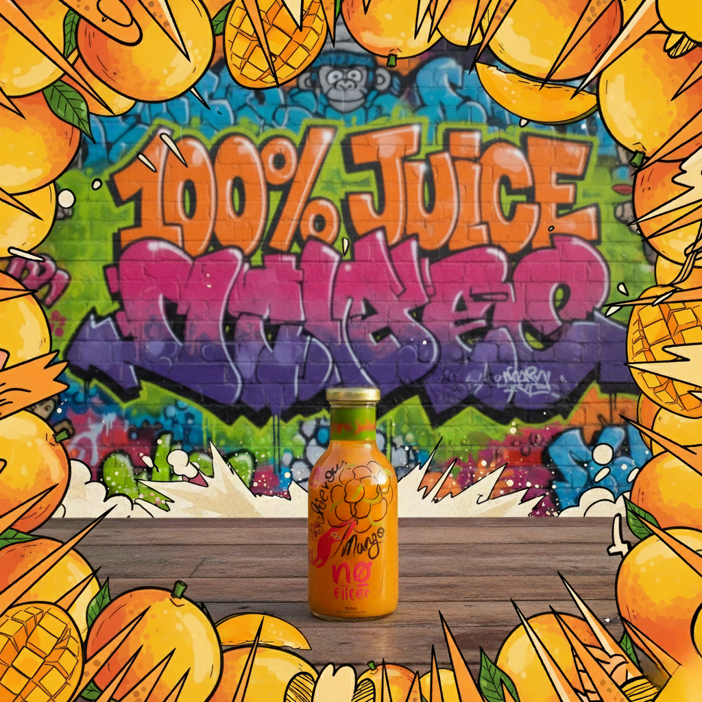 No Filter Mango Juice: Mischievous Mango 100% Mango Juice