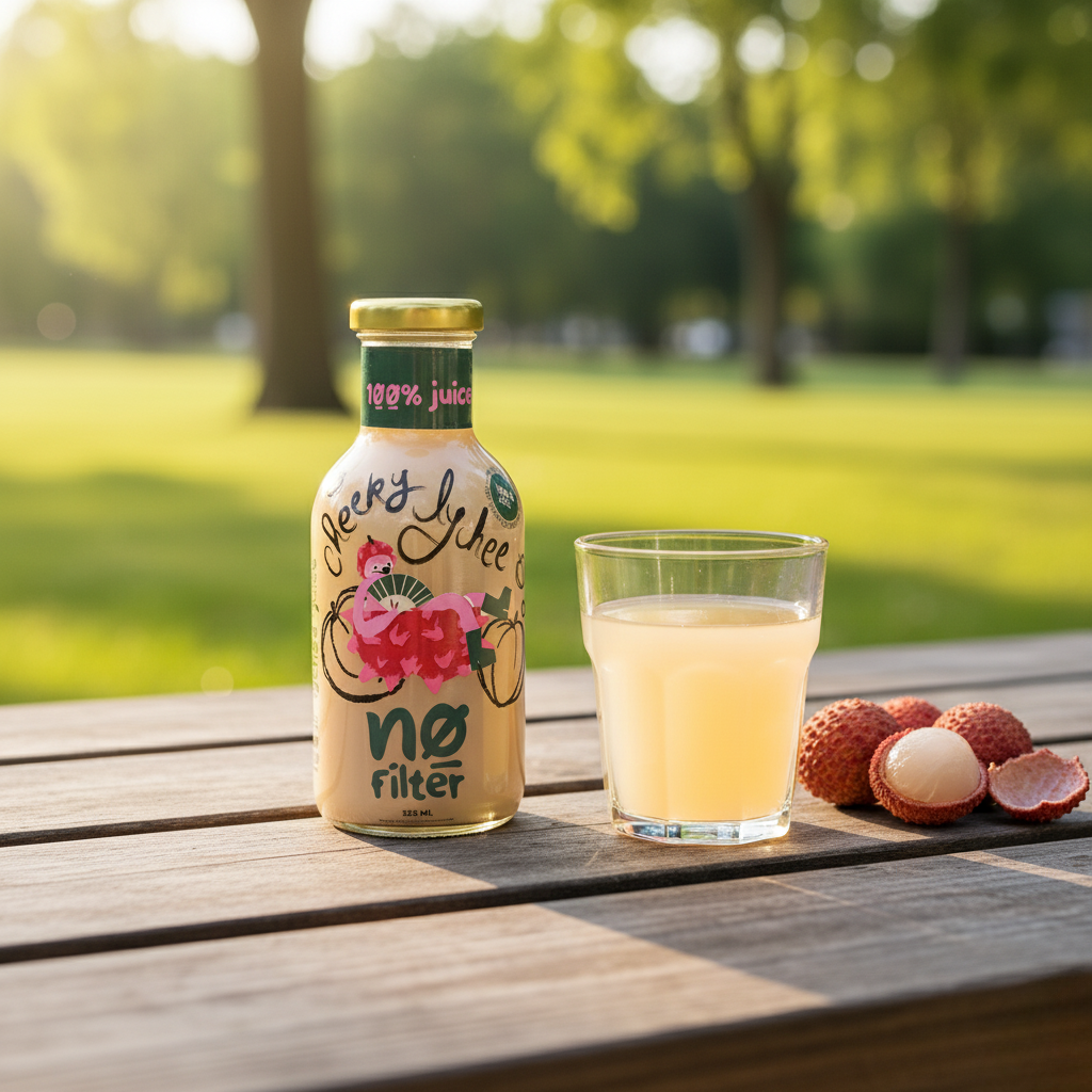 No Filter Lychee Juice: Cheeky Lychee 100% Lychee Juice