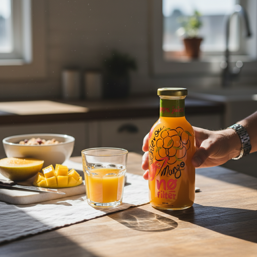 No Filter Mango Juice: Mischievous Mango 100% Mango Juice