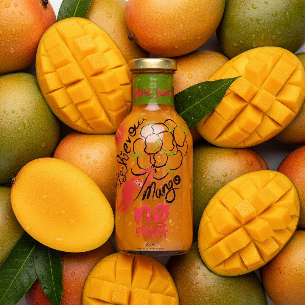 No Filter Mango Juice: Mischievous Mango 100% Mango Juice