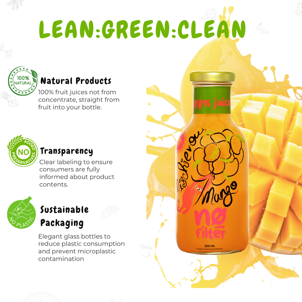 No Filter Mango Juice: Mischievous Mango 100% Mango Juice