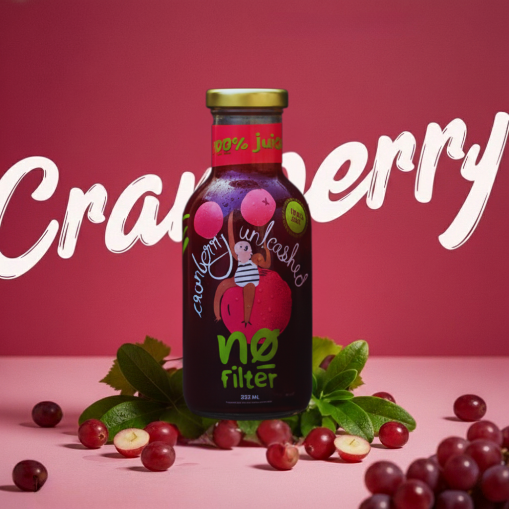 No Filter Cranberry Juice: Unleashed Cranberry 100% Cranberry Juice