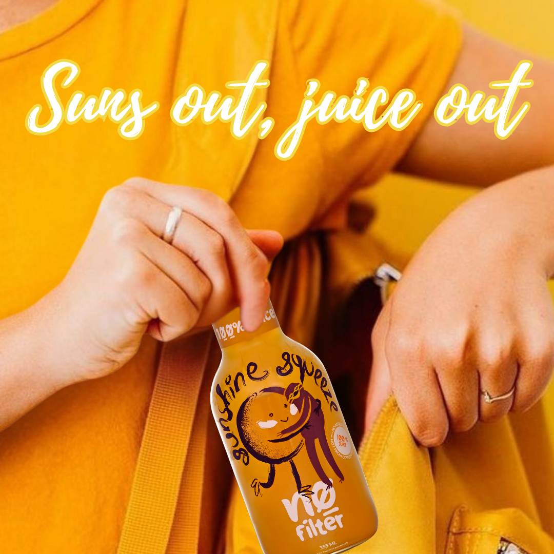 No Filter Orange Juice: Sunshine Squeez 100% Juice