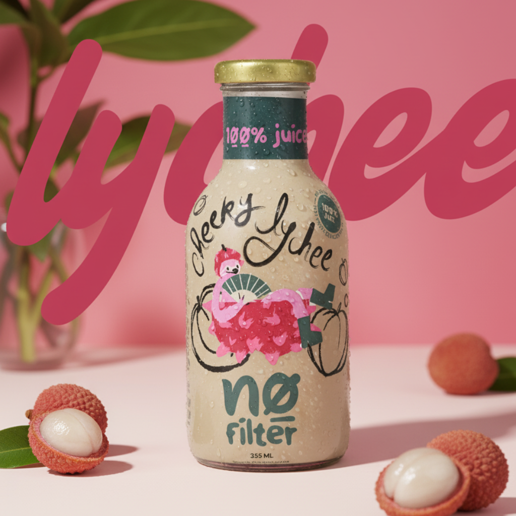No Filter Lychee Juice: Cheeky Lychee 100% Lychee Juice